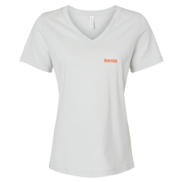 WWS - Women’s Relaxed Jersey V-Neck Tee Thumbnail
