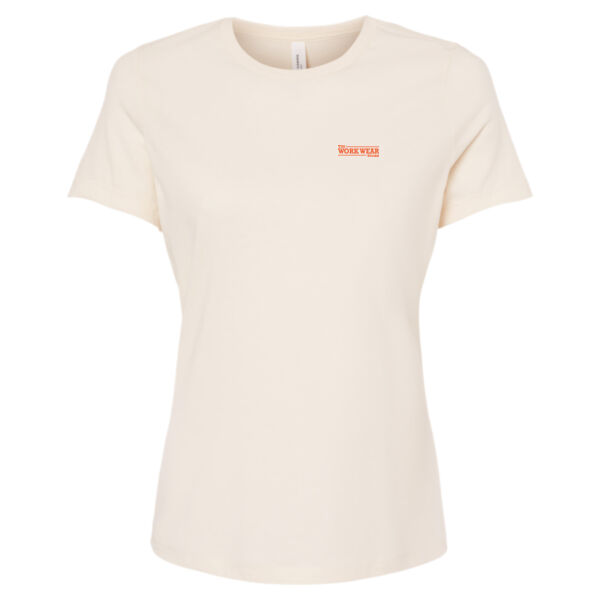 WWS - Women’s Relaxed Fit Heather CVC Tee Thumbnail