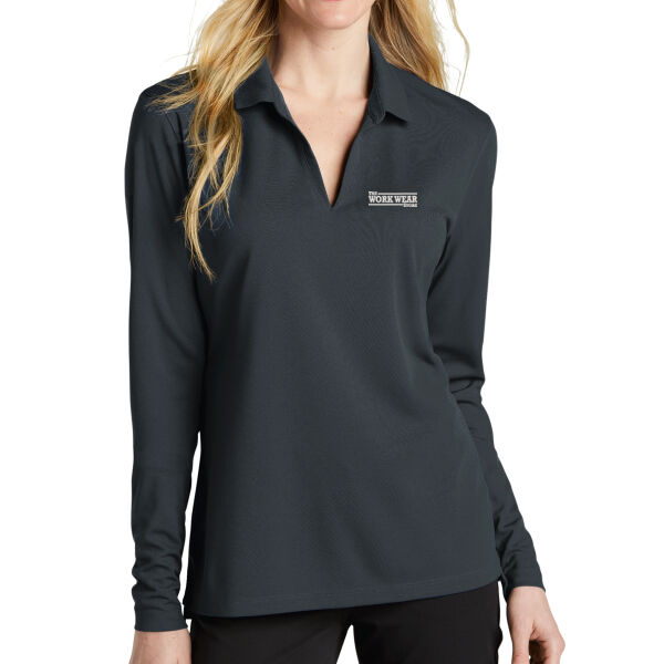 WWS - Women's Dri FIT Micro Pique 2.0 Long Sleeve Polo Thumbnail