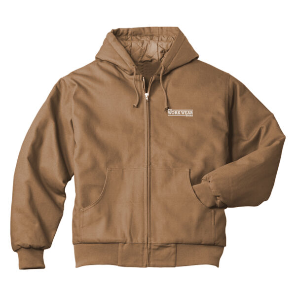 WWS - Duck Cloth Hooded Work Jacket Thumbnail