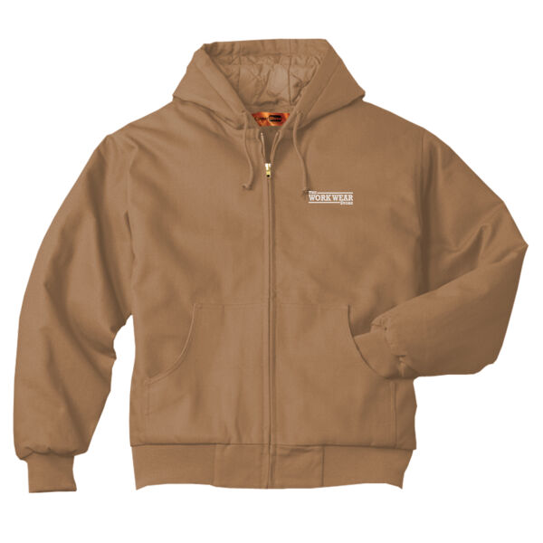 WWS - Tall Duck Cloth Hooded Work Jacket Thumbnail