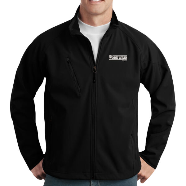 WWS - Tall Textured Soft Shell Jacket Thumbnail