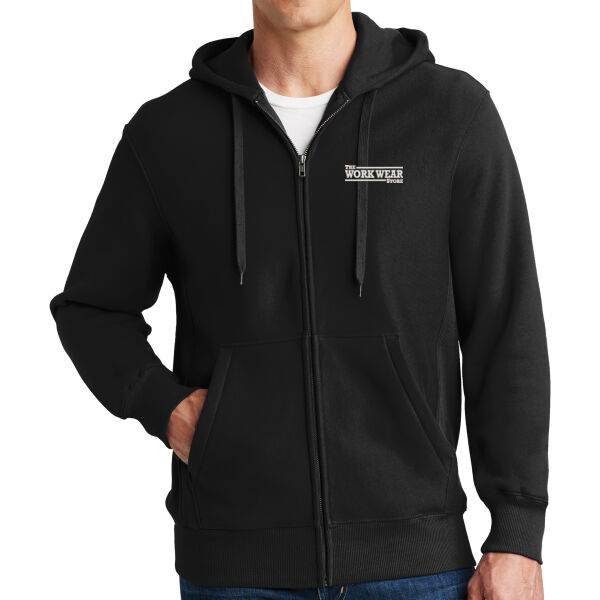 WWS - Super Heavyweight Full Zip Hooded Sweatshirt Thumbnail