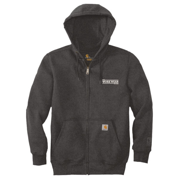 WWS - Rain Defender ® Paxton Heavyweight Hooded Zip Front Sweatshirt Thumbnail