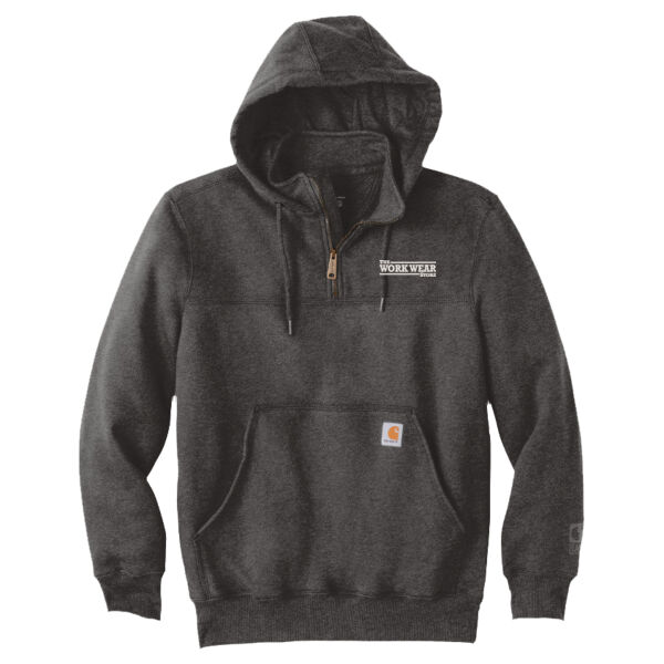 WWS - Rain Defender ® Paxton Heavyweight Hooded Zip Mock Sweatshirt Thumbnail