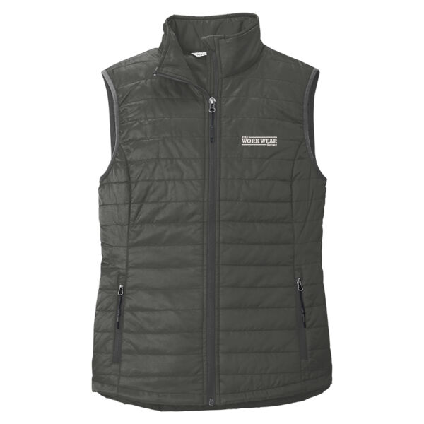 WWS - Women's Packable Puffy Vest Thumbnail