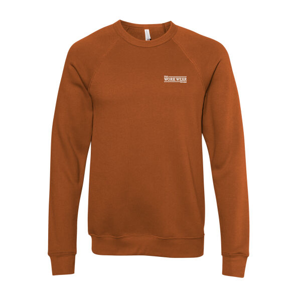 WWS - Unisex Sponge Fleece Raglan Crewneck Sweatshirt Thumbnail