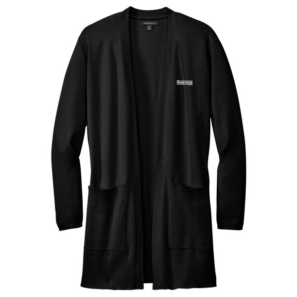 WWS - Women's Open Front Cardigan Sweater Thumbnail