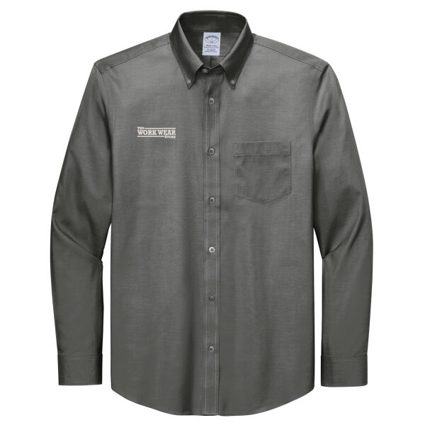 WWS - Tall Wrinkle Free Stretch Pinpoint Shirt Thumbnail